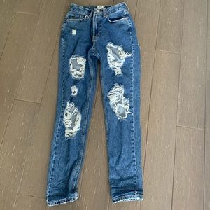 BDG ripped mom jeans